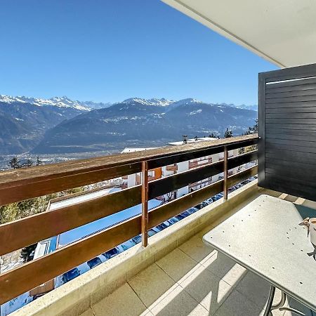 Pied-A-Terre In Crans-Montana, Pool And View - Swiss Alps Apartment Exterior photo